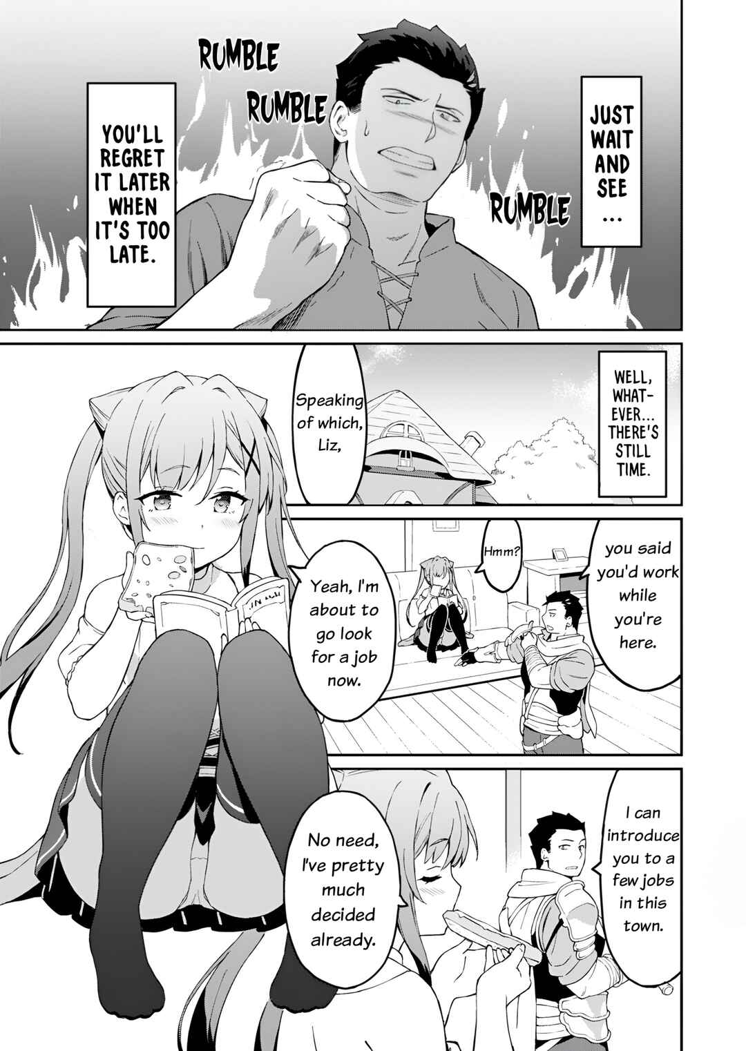 Page 6 Chapter 2 Haikei, Tengoku no Neesan, Yuusha ni Natta Mei ga Ero Sugite —— Ojisan, Hogosha Toka Sorosoro Muri Desu+