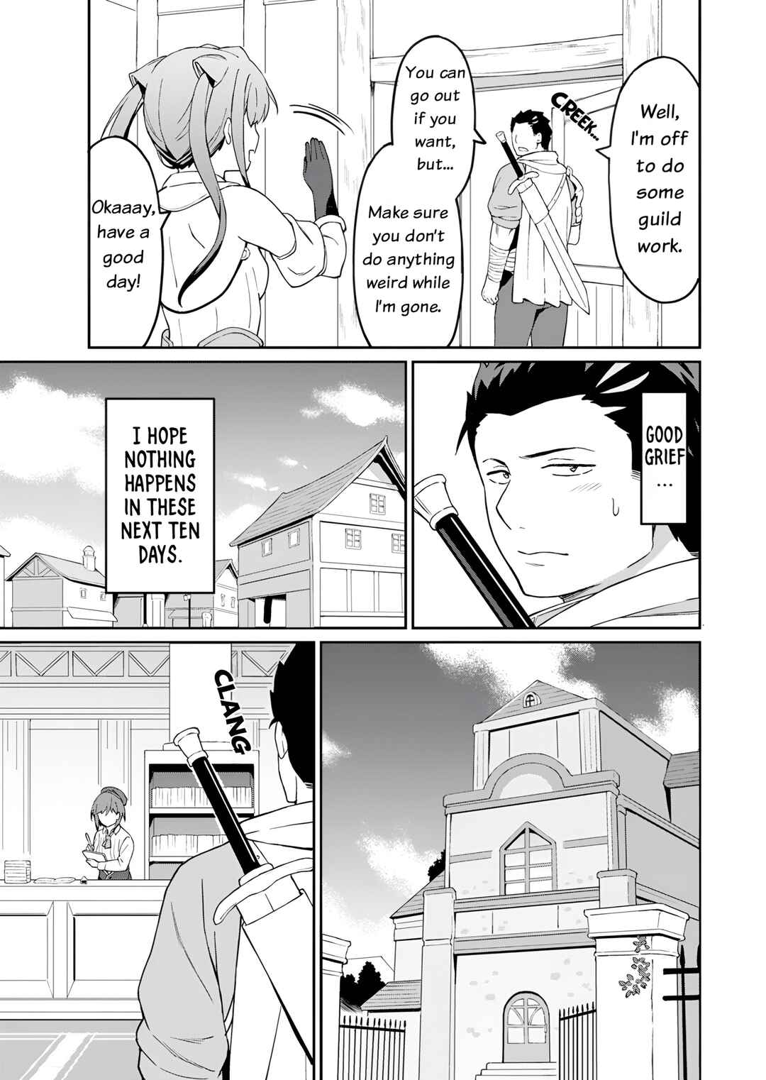 Page 8 Chapter 2 Haikei, Tengoku no Neesan, Yuusha ni Natta Mei ga Ero Sugite —— Ojisan, Hogosha Toka Sorosoro Muri Desu+