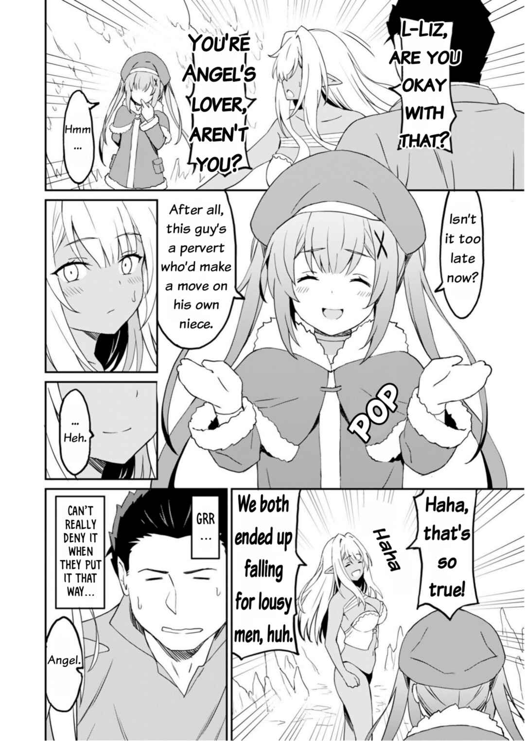 Page 8 Chapter 11 Haikei, Tengoku no Neesan, Yuusha ni Natta Mei ga Ero Sugite —— Ojisan, Hogosha Toka Sorosoro Muri Desu+