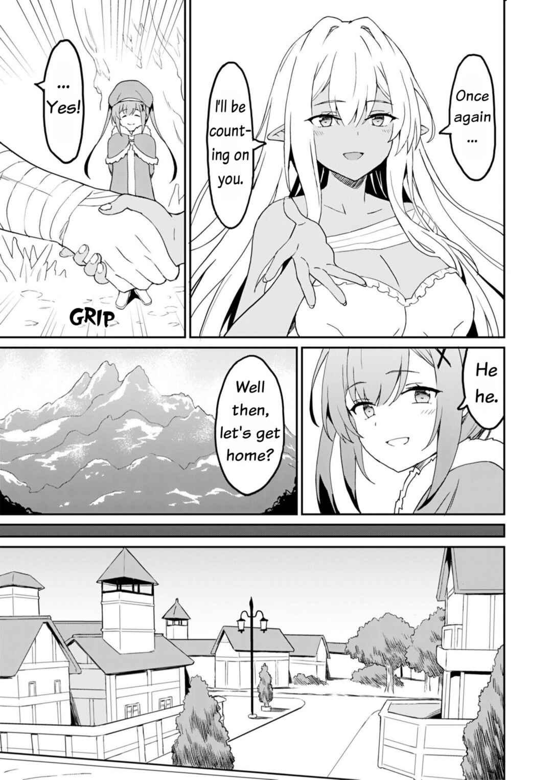 Page 9 Chapter 11 Haikei, Tengoku no Neesan, Yuusha ni Natta Mei ga Ero Sugite —— Ojisan, Hogosha Toka Sorosoro Muri Desu+