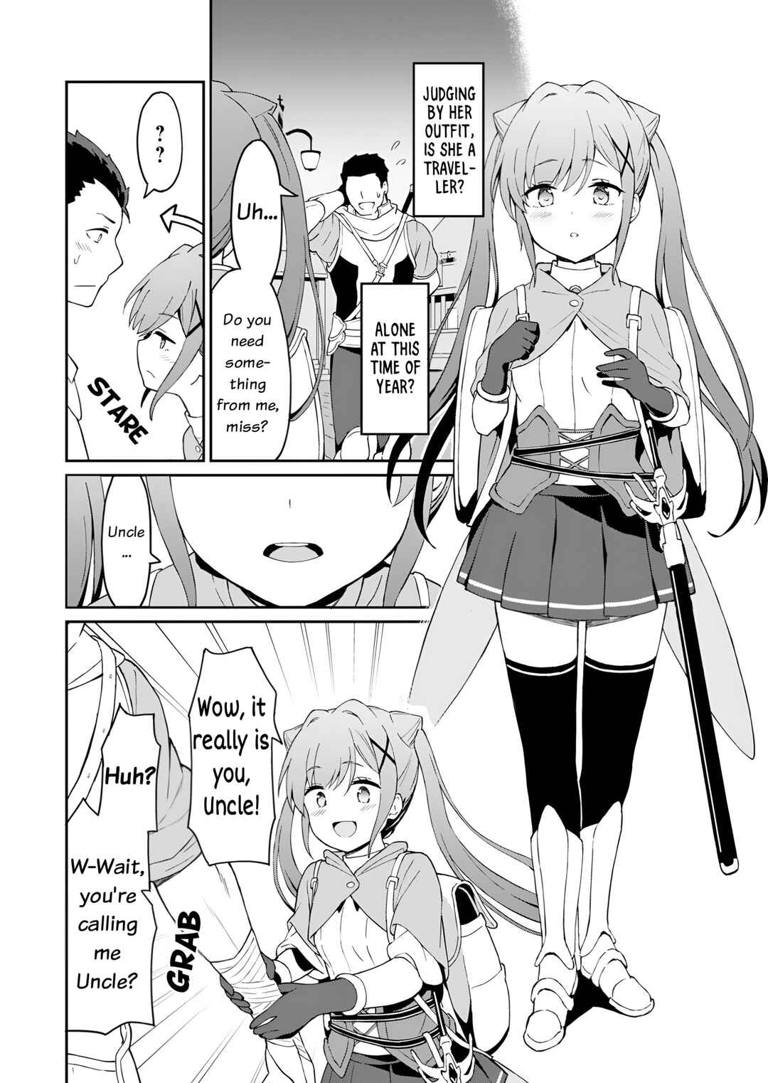 Page 20 Chapter 1 Haikei, Tengoku no Neesan, Yuusha ni Natta Mei ga Ero Sugite —— Ojisan, Hogosha Toka Sorosoro Muri Desu+