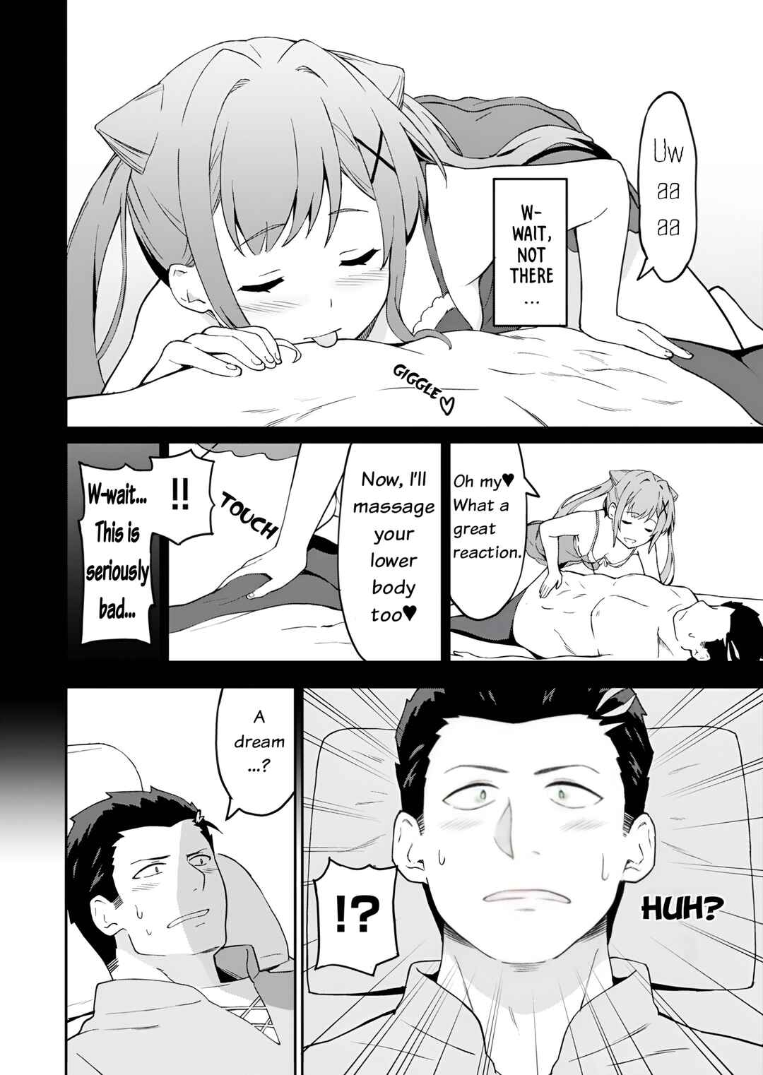 Page 36 Chapter 1 Haikei, Tengoku no Neesan, Yuusha ni Natta Mei ga Ero Sugite —— Ojisan, Hogosha Toka Sorosoro Muri Desu+