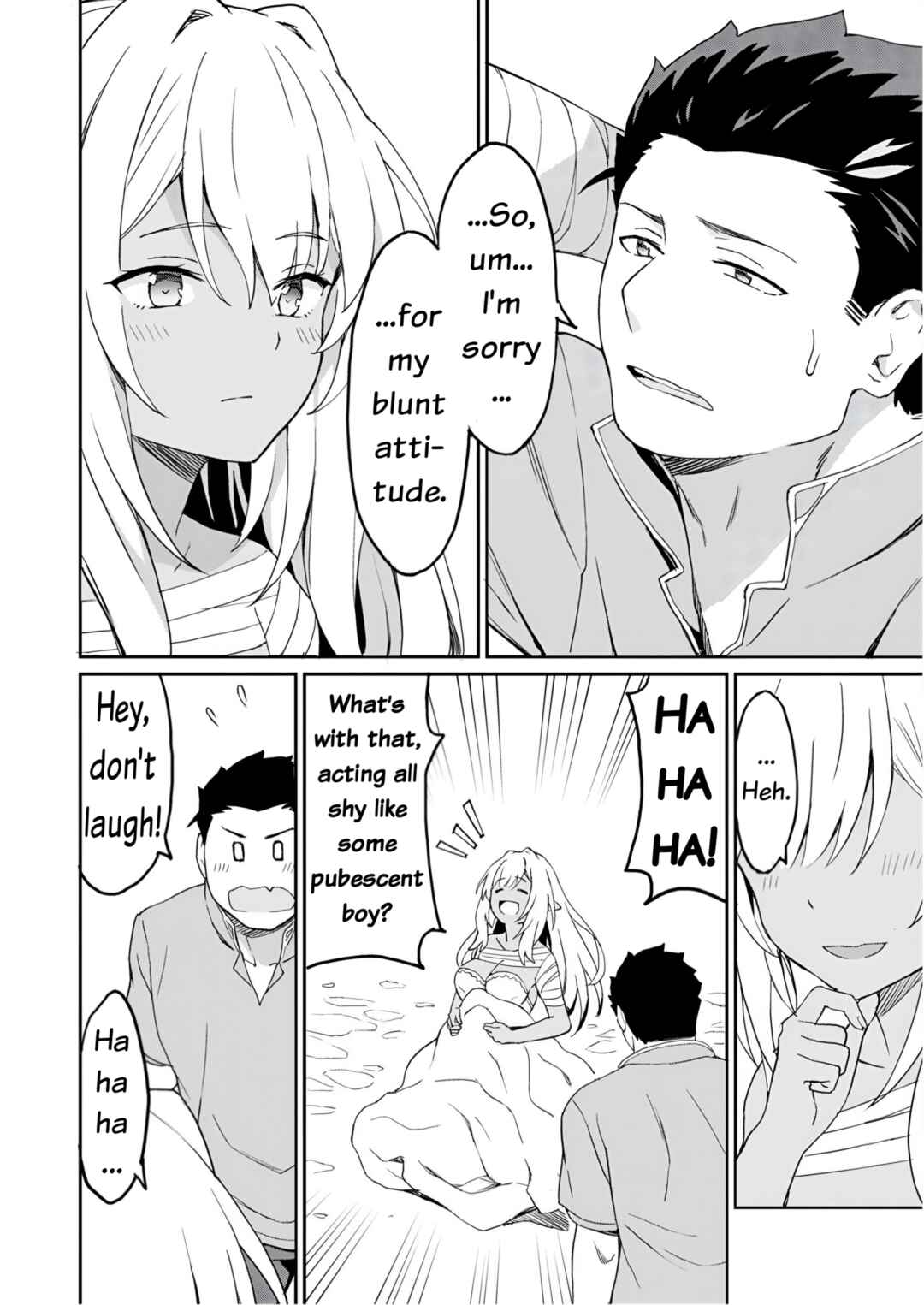 Page 18 Chapter 10 Haikei, Tengoku no Neesan, Yuusha ni Natta Mei ga Ero Sugite —— Ojisan, Hogosha Toka Sorosoro Muri Desu+