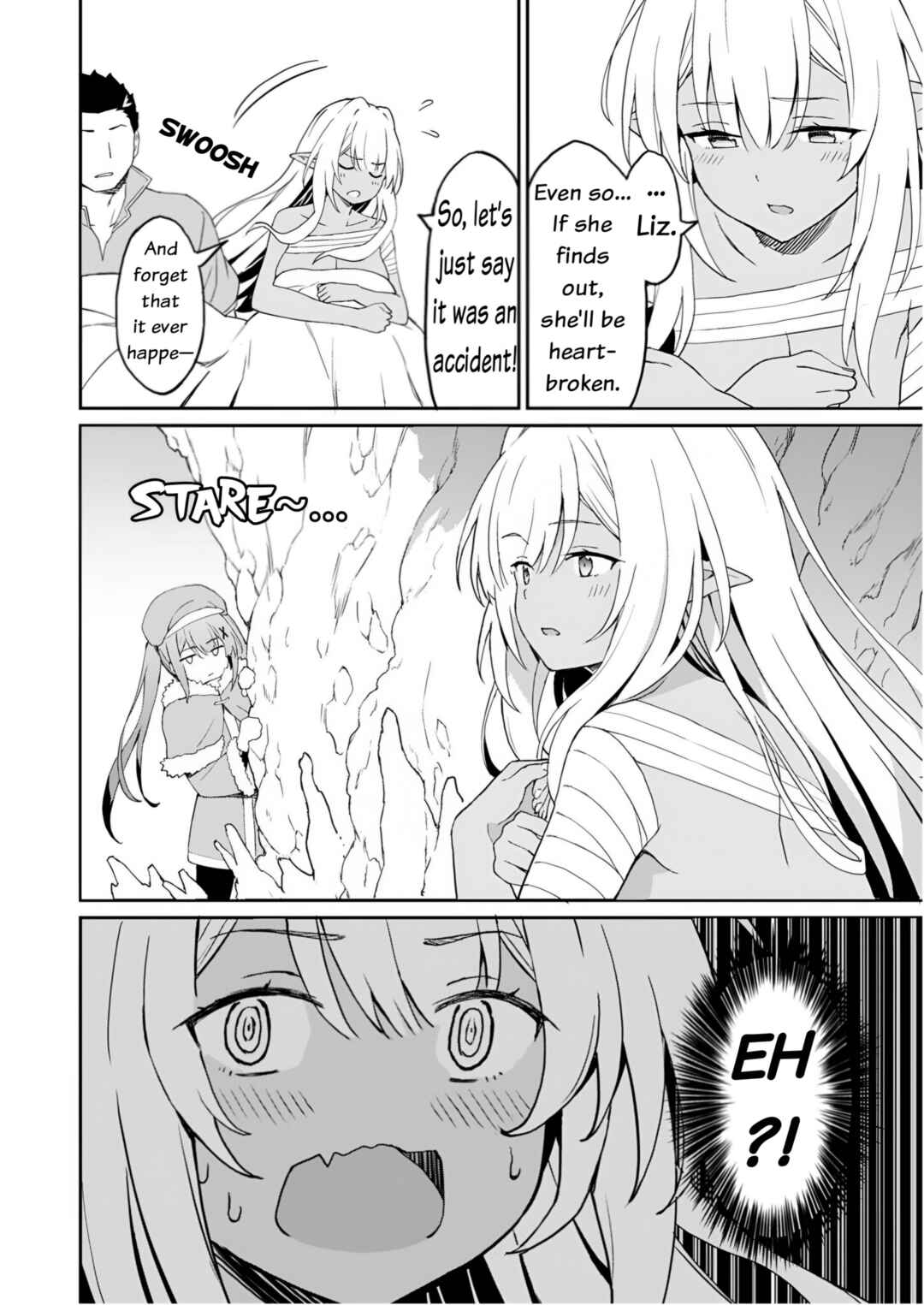 Page 26 Chapter 10 Haikei, Tengoku no Neesan, Yuusha ni Natta Mei ga Ero Sugite —— Ojisan, Hogosha Toka Sorosoro Muri Desu+