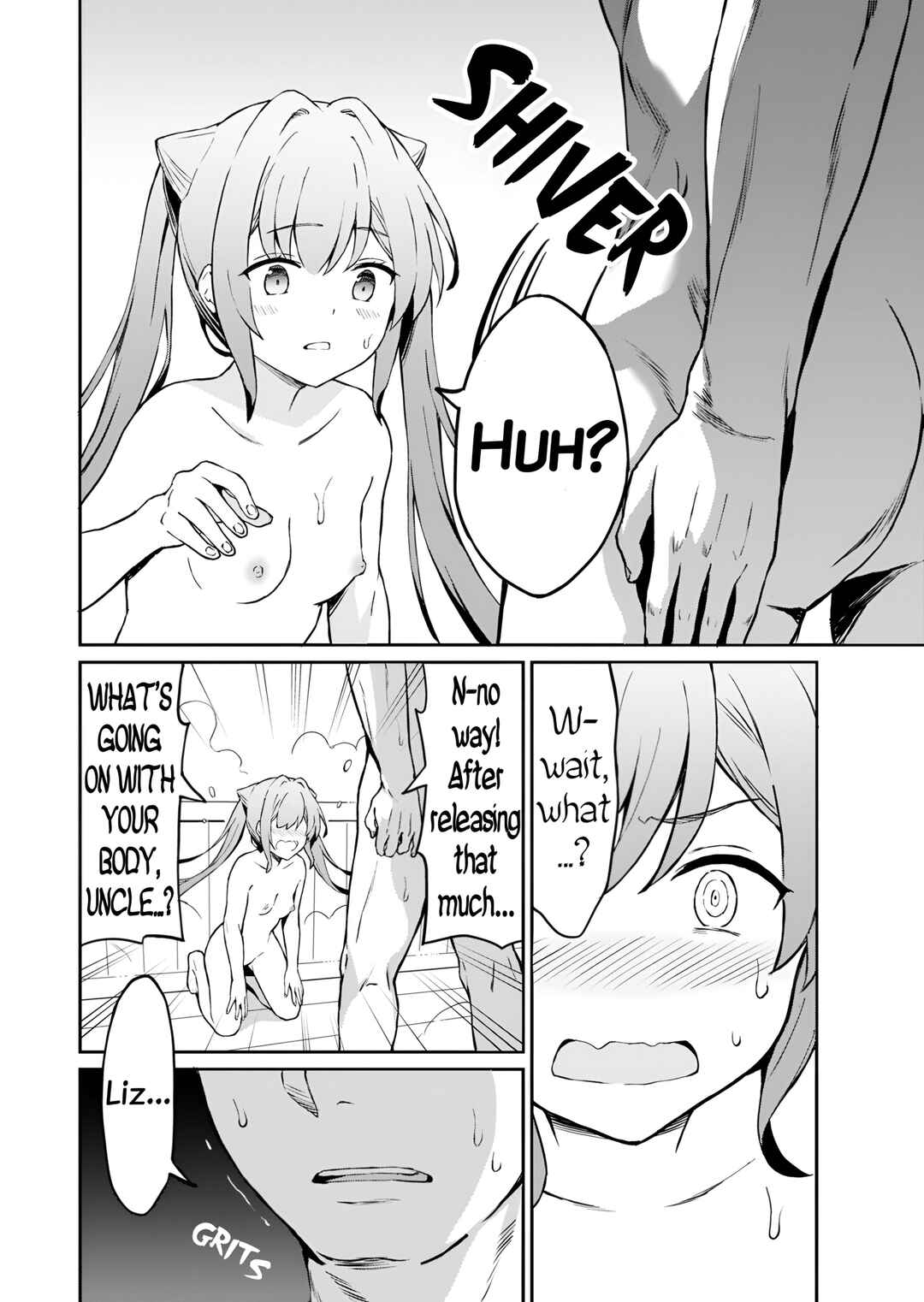 Page 17 Chapter 4 Haikei, Tengoku no Neesan, Yuusha ni Natta Mei ga Ero Sugite —— Ojisan, Hogosha Toka Sorosoro Muri Desu+