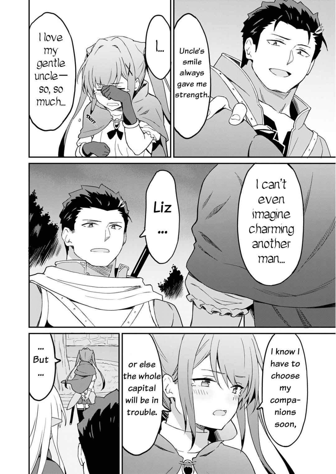 Page 11 Chapter 8 Haikei, Tengoku no Neesan, Yuusha ni Natta Mei ga Ero Sugite —— Ojisan, Hogosha Toka Sorosoro Muri Desu+