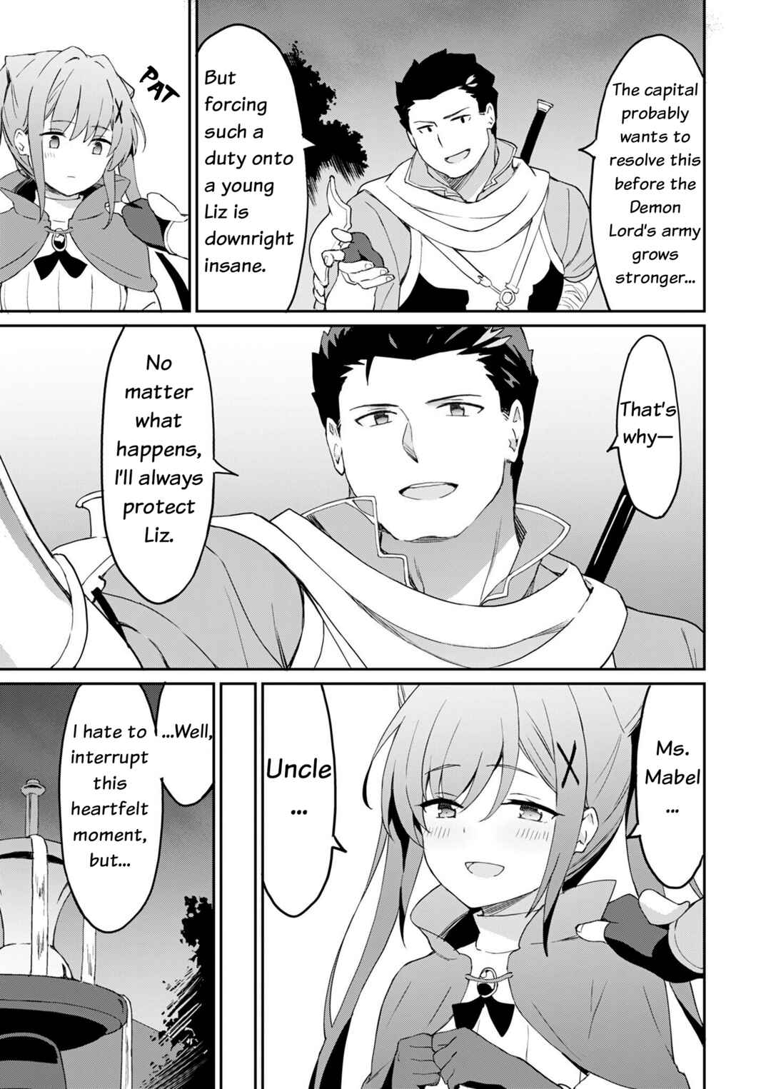 Page 16 Chapter 8 Haikei, Tengoku no Neesan, Yuusha ni Natta Mei ga Ero Sugite —— Ojisan, Hogosha Toka Sorosoro Muri Desu+