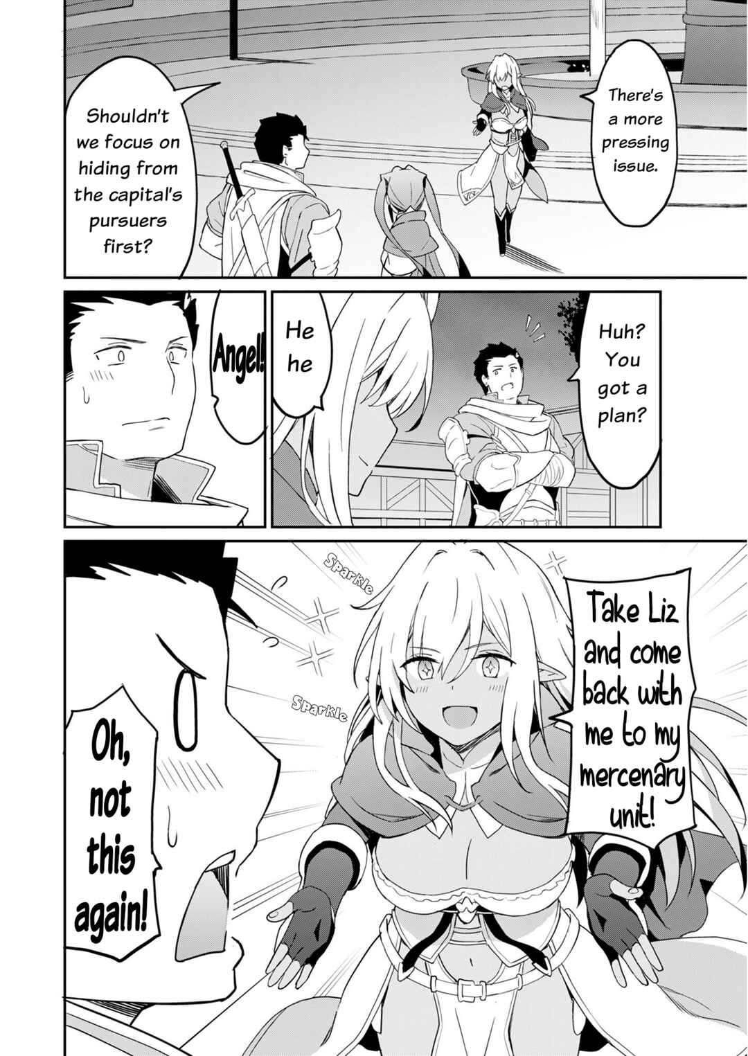 Page 17 Chapter 8 Haikei, Tengoku no Neesan, Yuusha ni Natta Mei ga Ero Sugite —— Ojisan, Hogosha Toka Sorosoro Muri Desu+