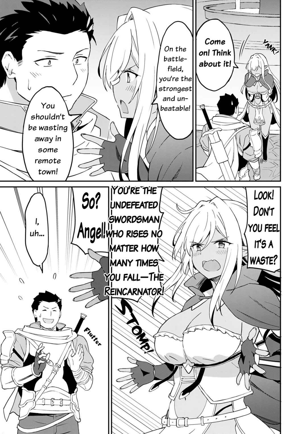 Page 18 Chapter 8 Haikei, Tengoku no Neesan, Yuusha ni Natta Mei ga Ero Sugite —— Ojisan, Hogosha Toka Sorosoro Muri Desu+