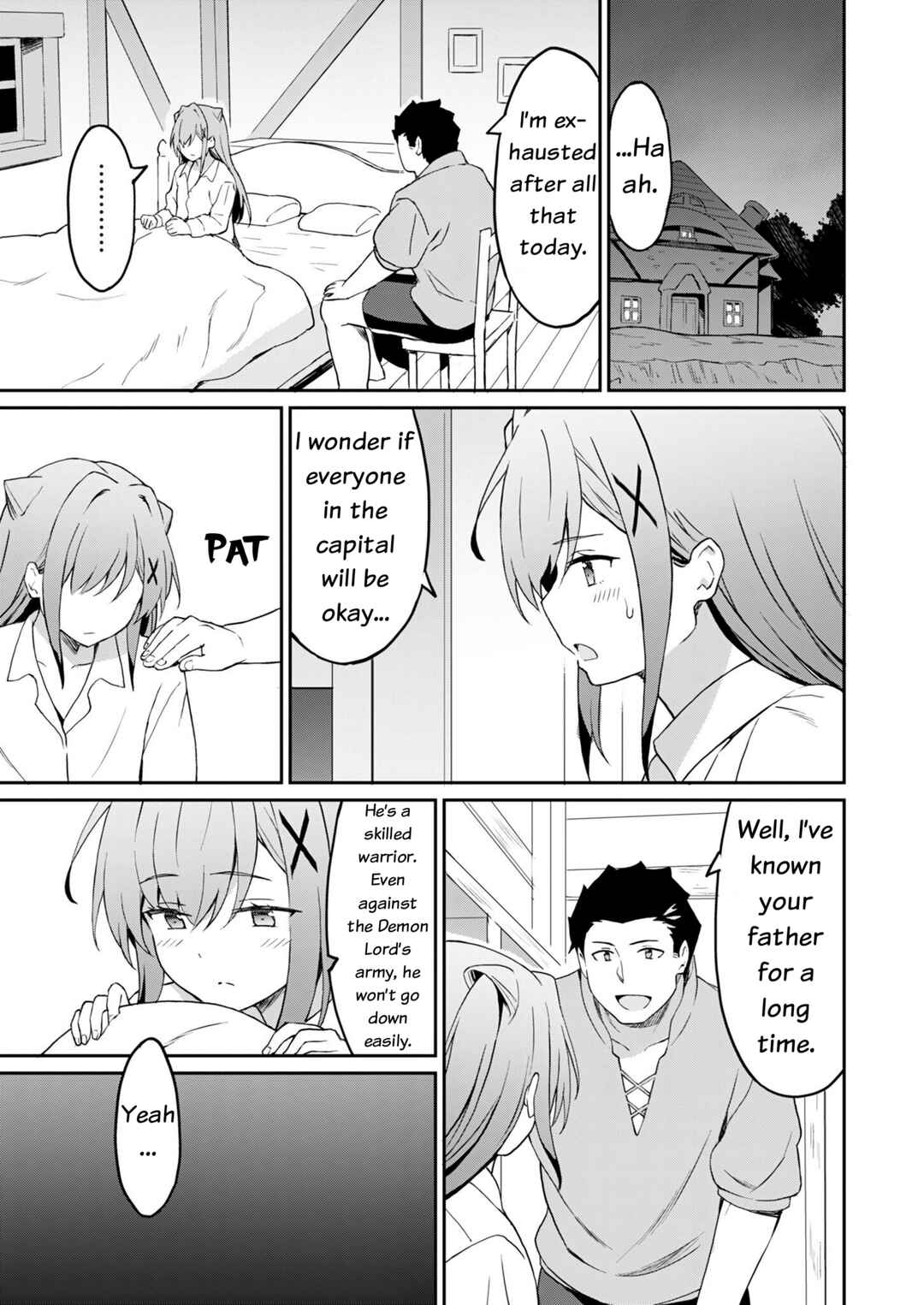 Page 22 Chapter 8 Haikei, Tengoku no Neesan, Yuusha ni Natta Mei ga Ero Sugite —— Ojisan, Hogosha Toka Sorosoro Muri Desu+