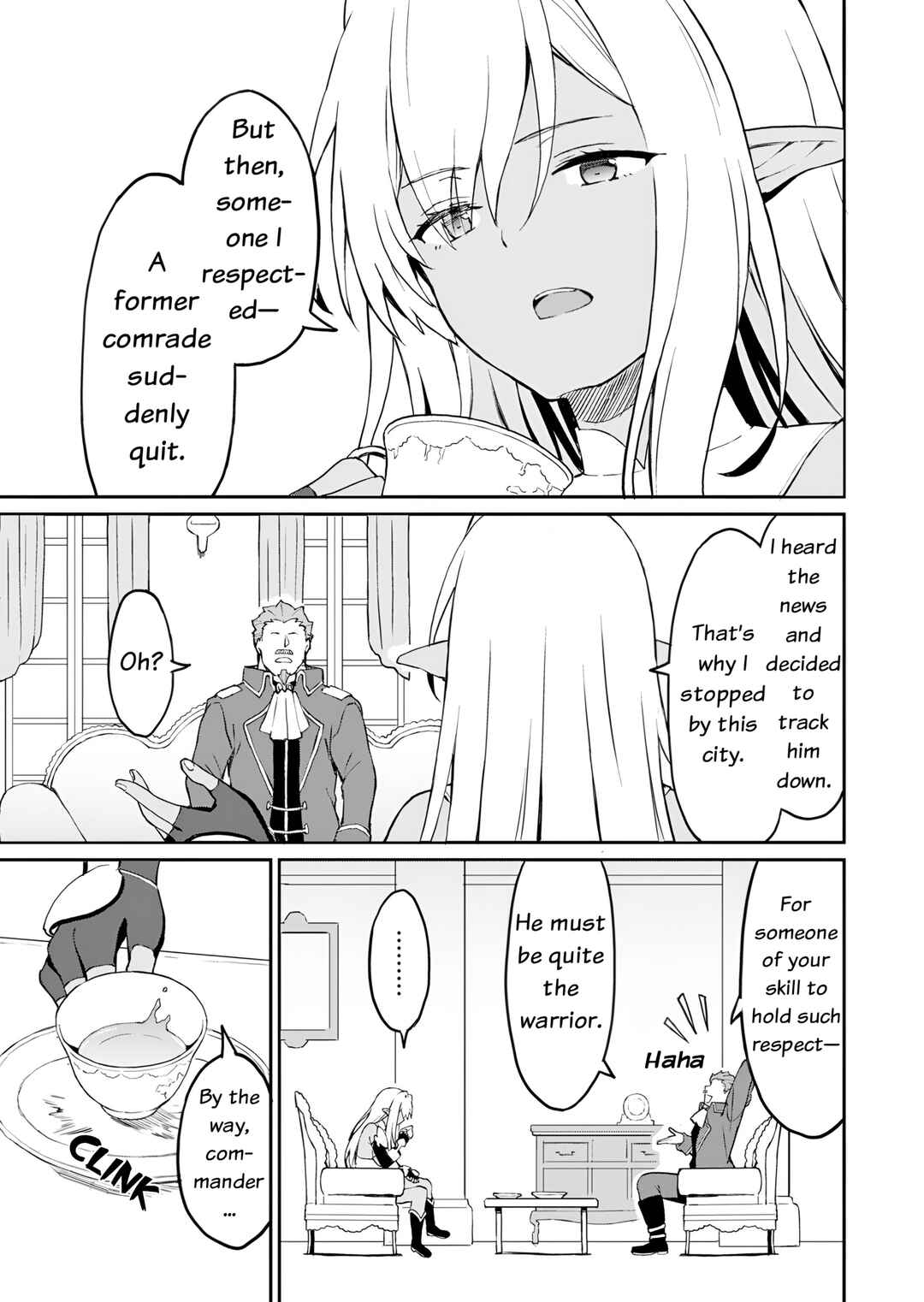 Page 8 Chapter 6 Haikei, Tengoku no Neesan, Yuusha ni Natta Mei ga Ero Sugite —— Ojisan, Hogosha Toka Sorosoro Muri Desu+