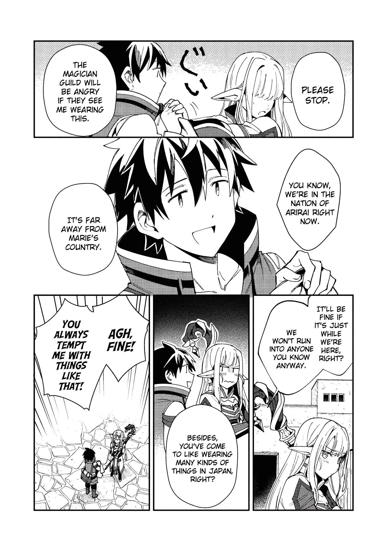Page 19 Chapter 20 Welcome to Japan, Ms. Elf!