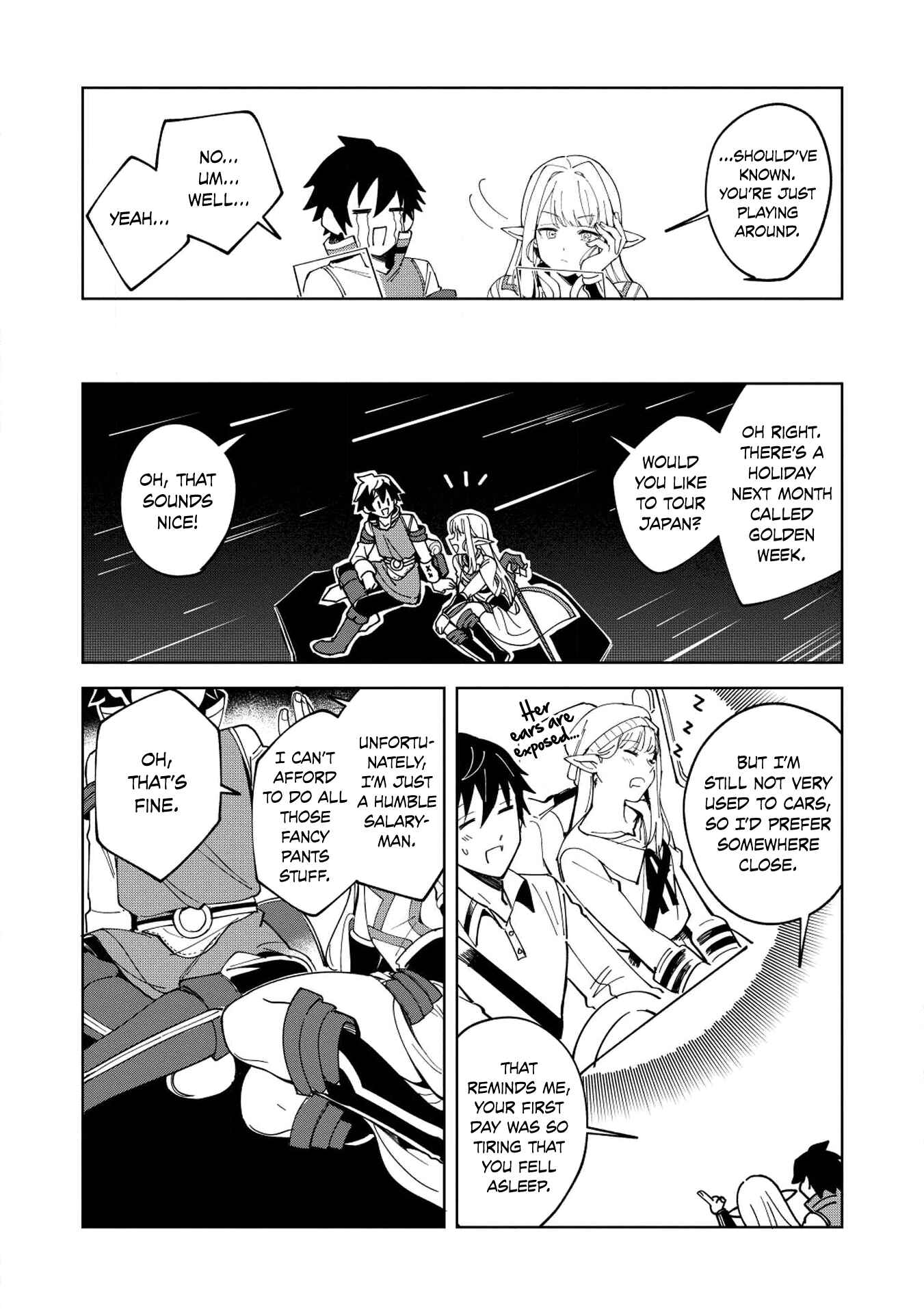 Page 14 Chapter 7 Welcome to Japan, Ms. Elf!