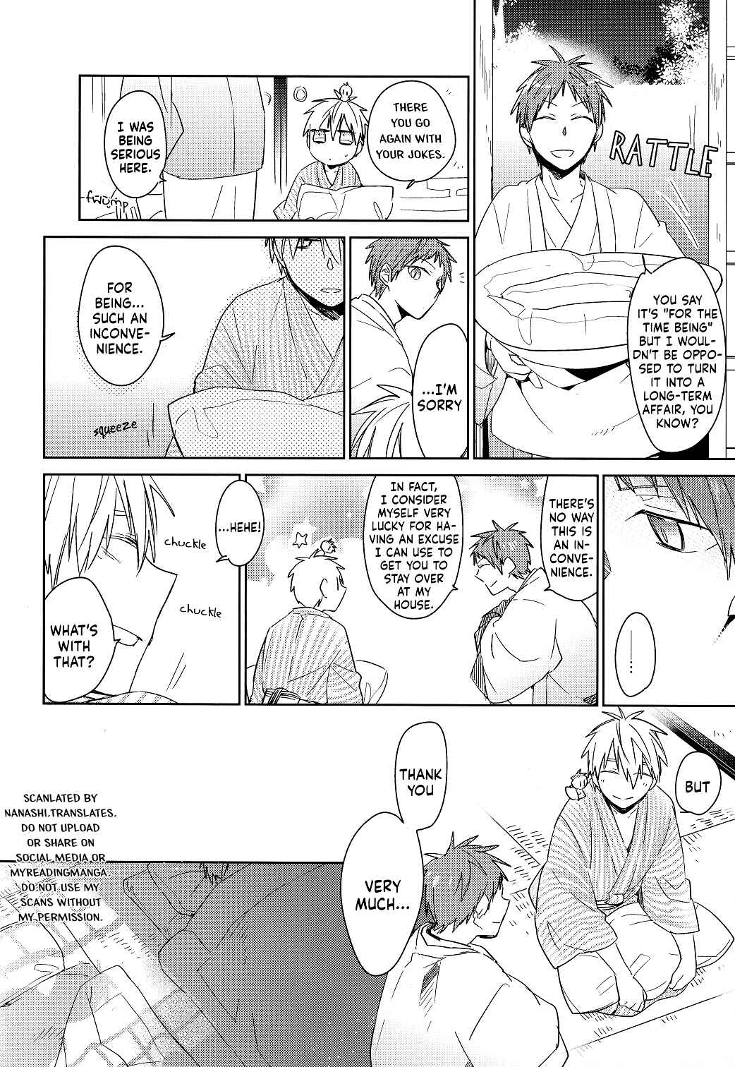 Page 16 Chapter Unknown_221b Kuroko no Basket - Tsukumo no Enmusubi (Doujinshi)