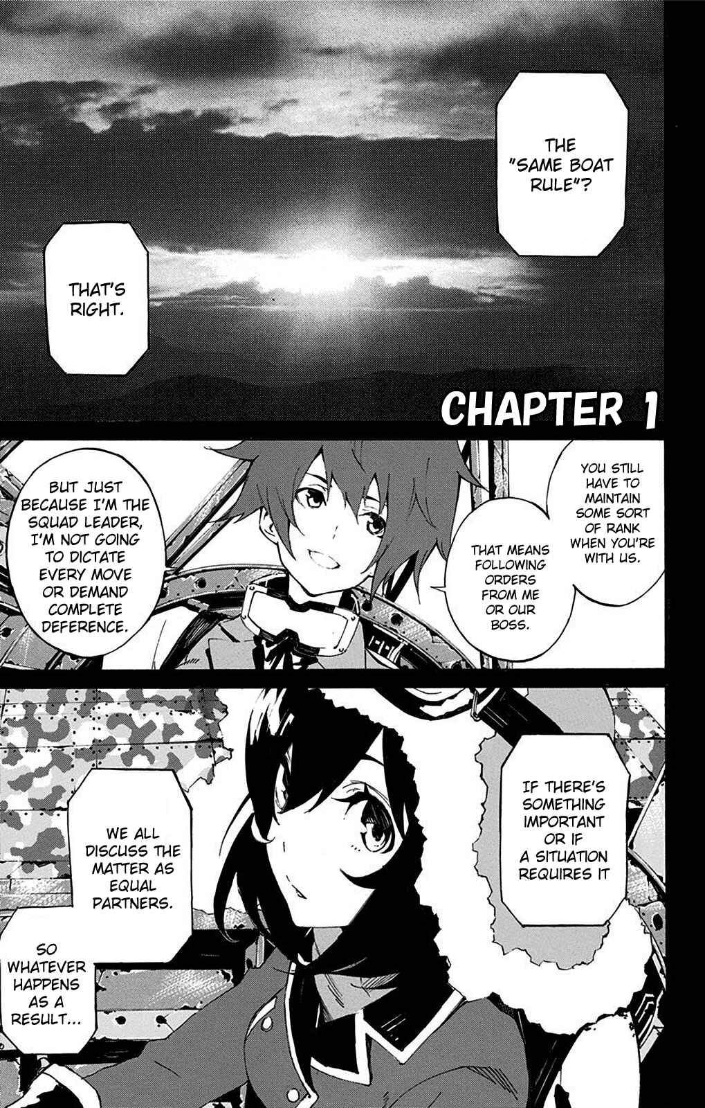 Page 1 Chapter 3 Kouya no Kotobuki Hikoutai
