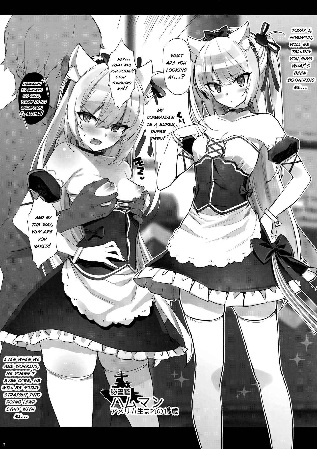 Page 3 Chapter Unknown_443f Azur Lane - Kaikin! Namaiki Hammann (Doujinshi)
