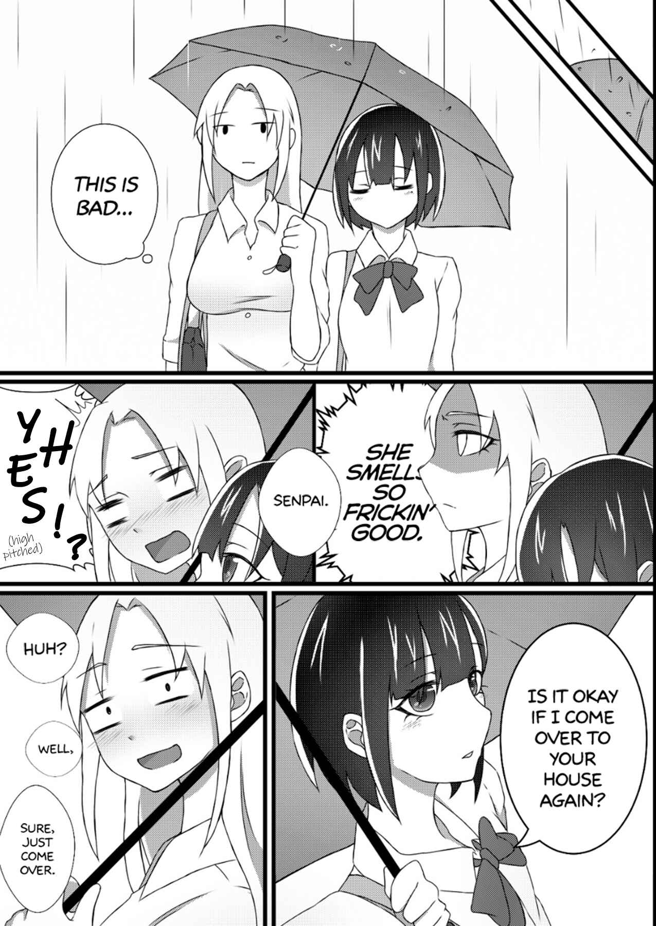 Page 11 Chapter 1 Ii desuyo, Senpai