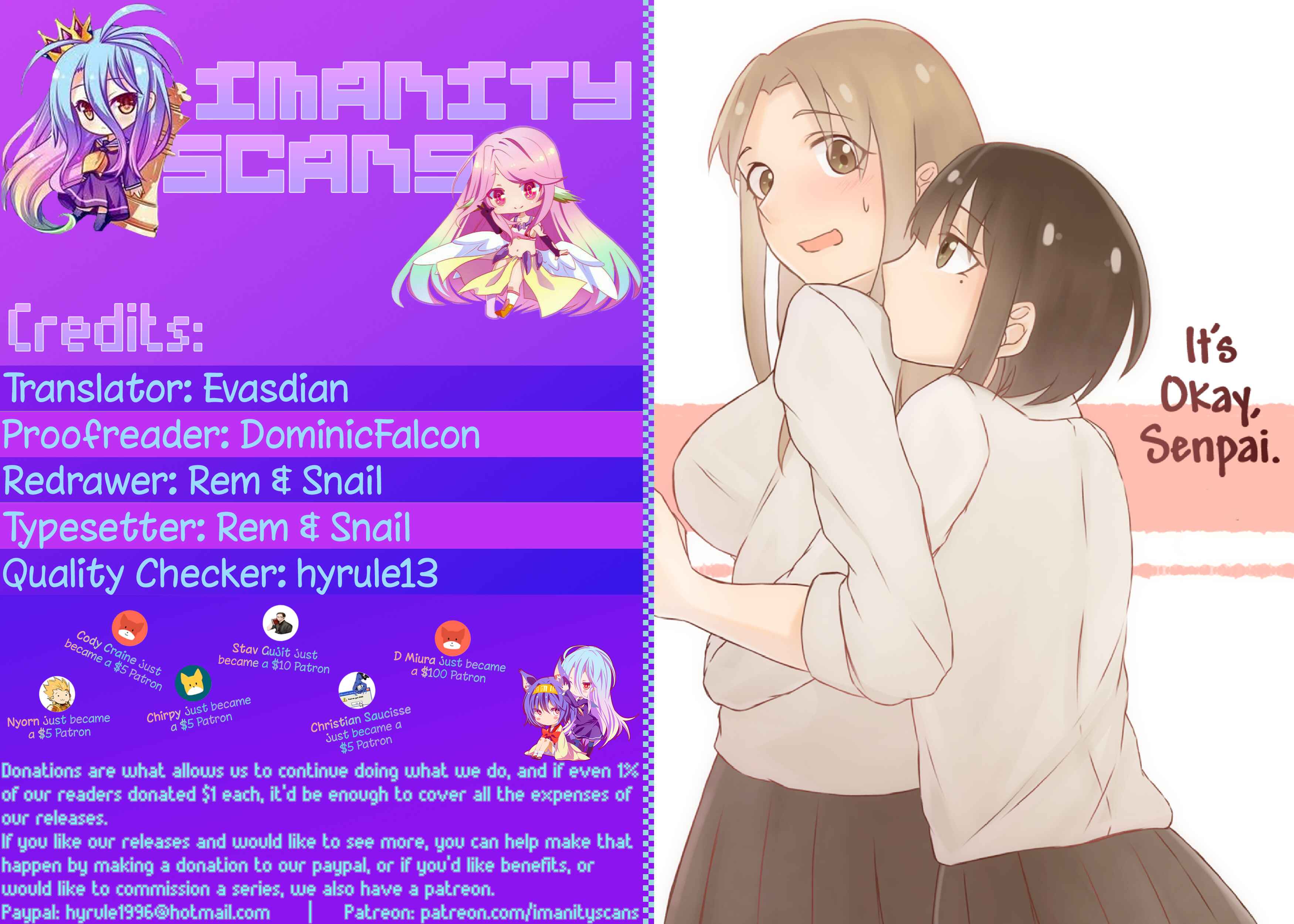 Page 16 Chapter 1 Ii desuyo, Senpai