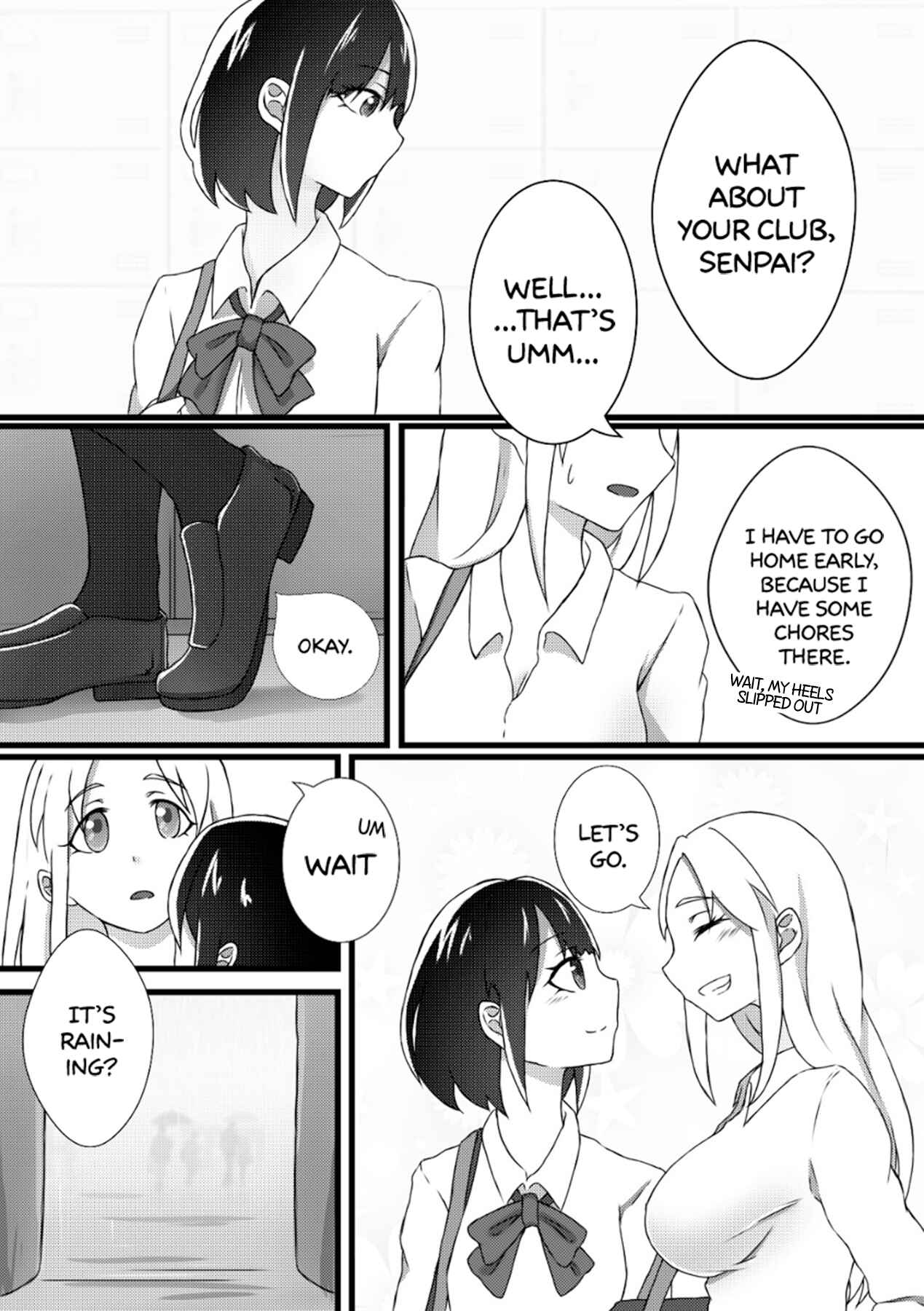 Page 7 Chapter 1 Ii desuyo, Senpai