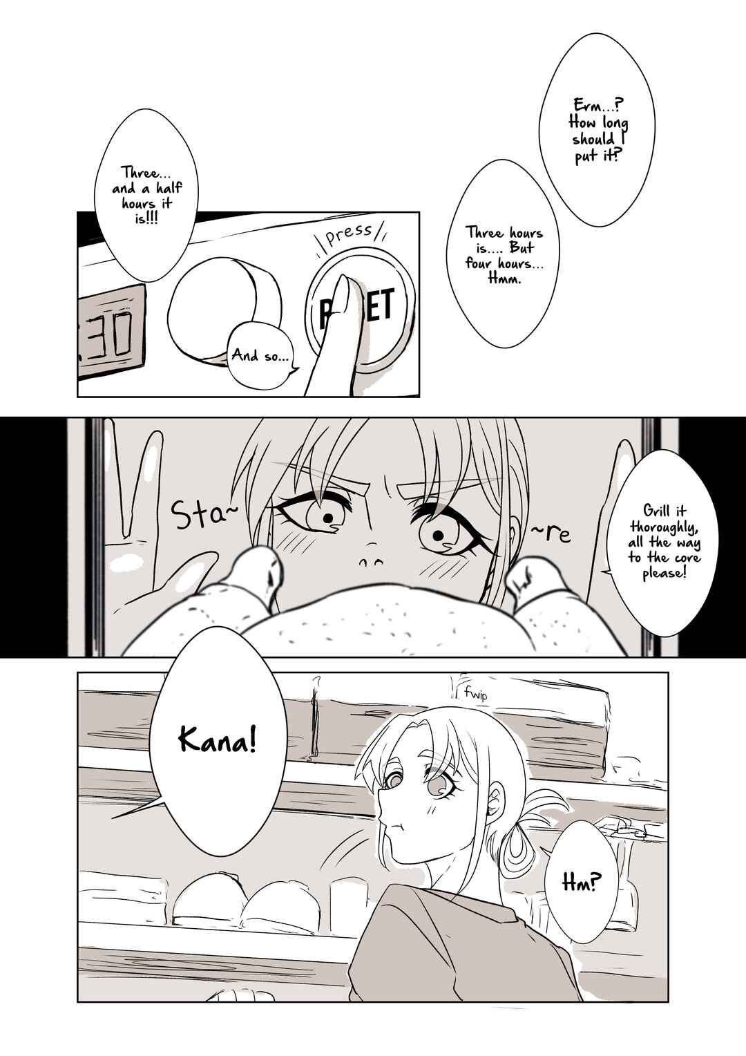 Page 3 Chapter 36 Ii desuyo, Senpai