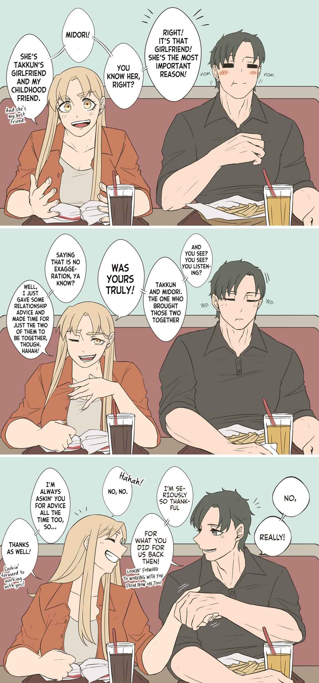 Page 53 Chapter 33 Ii desuyo, Senpai