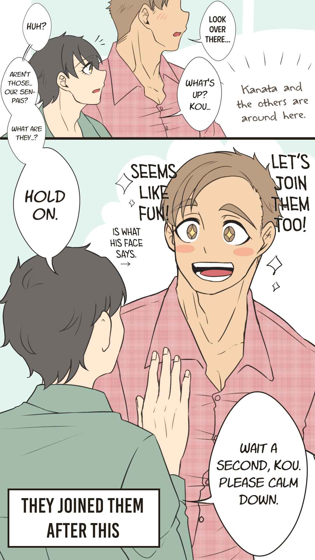Page 74 Chapter 33 Ii desuyo, Senpai