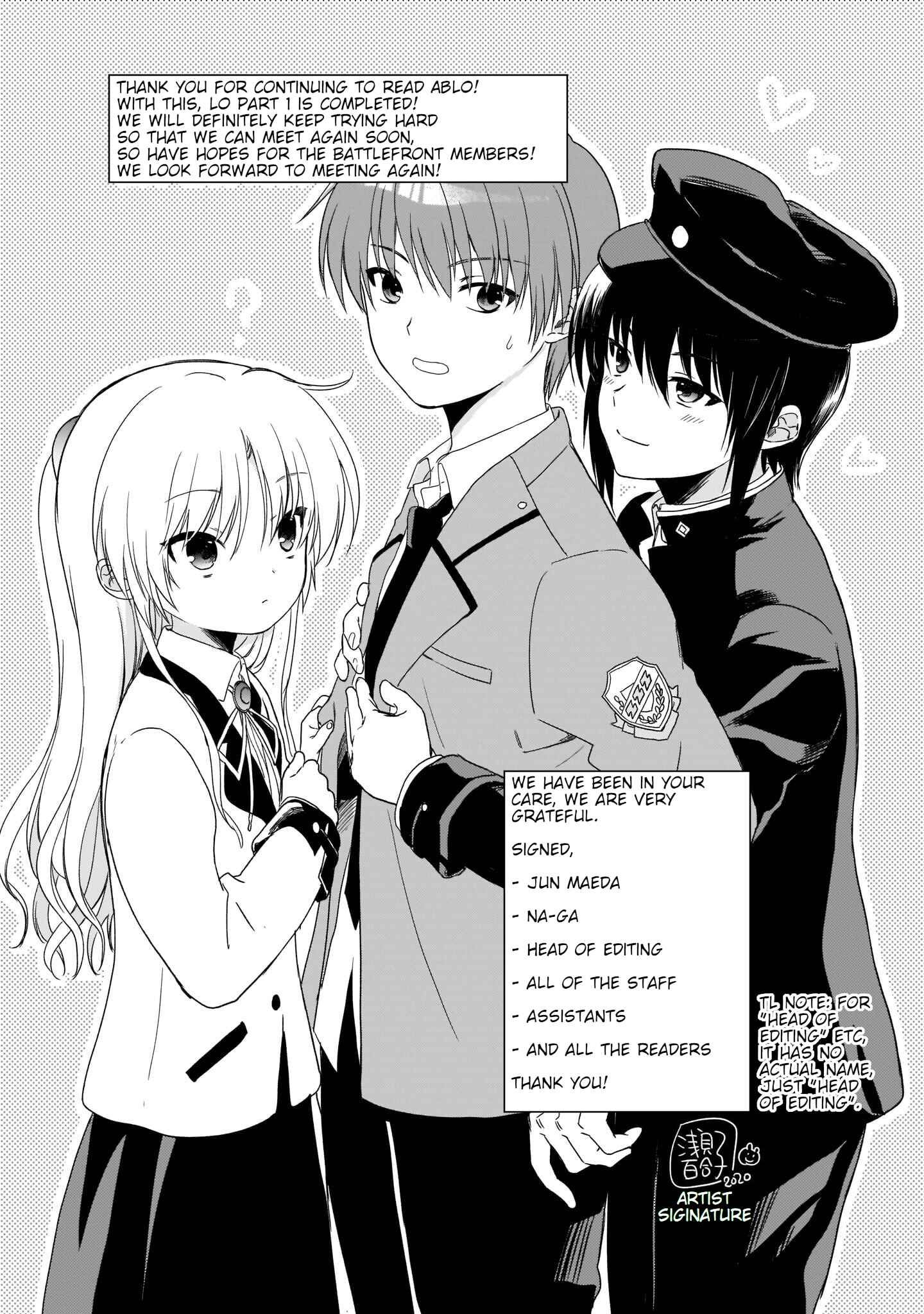 Page 34 Chapter 24 Angel Beats! The Last Operation