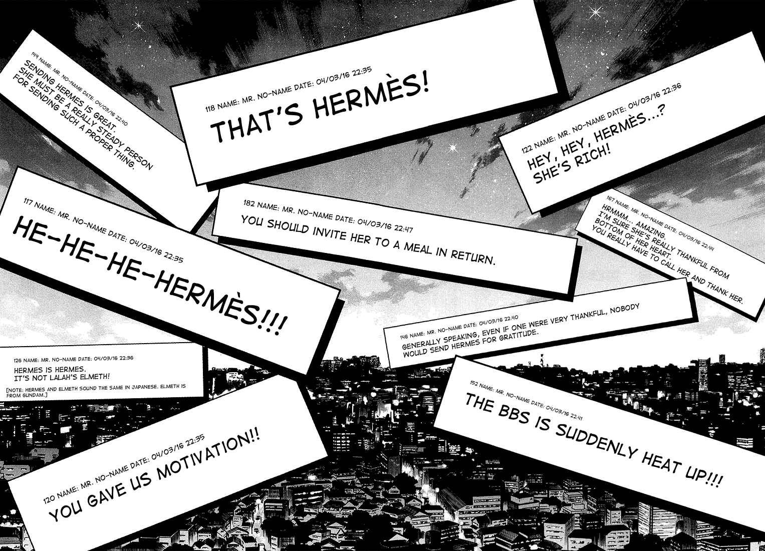 Page 15 Chapter 2 Train Man - Net Development, the Love Story of a Local Train