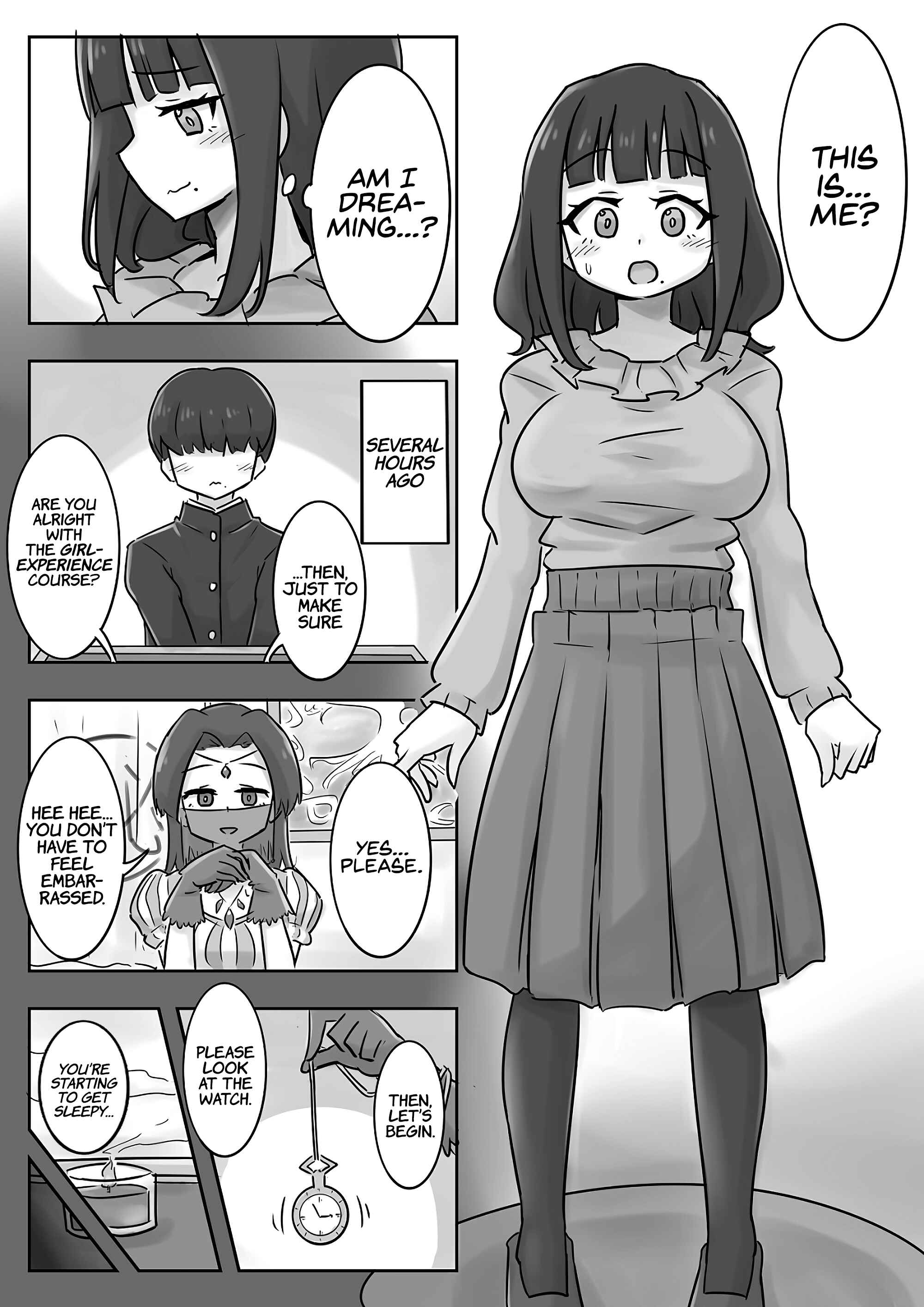 Page 1 Chapter Unknown_3171 Experience Becoming a Girl Through Hypnosis
