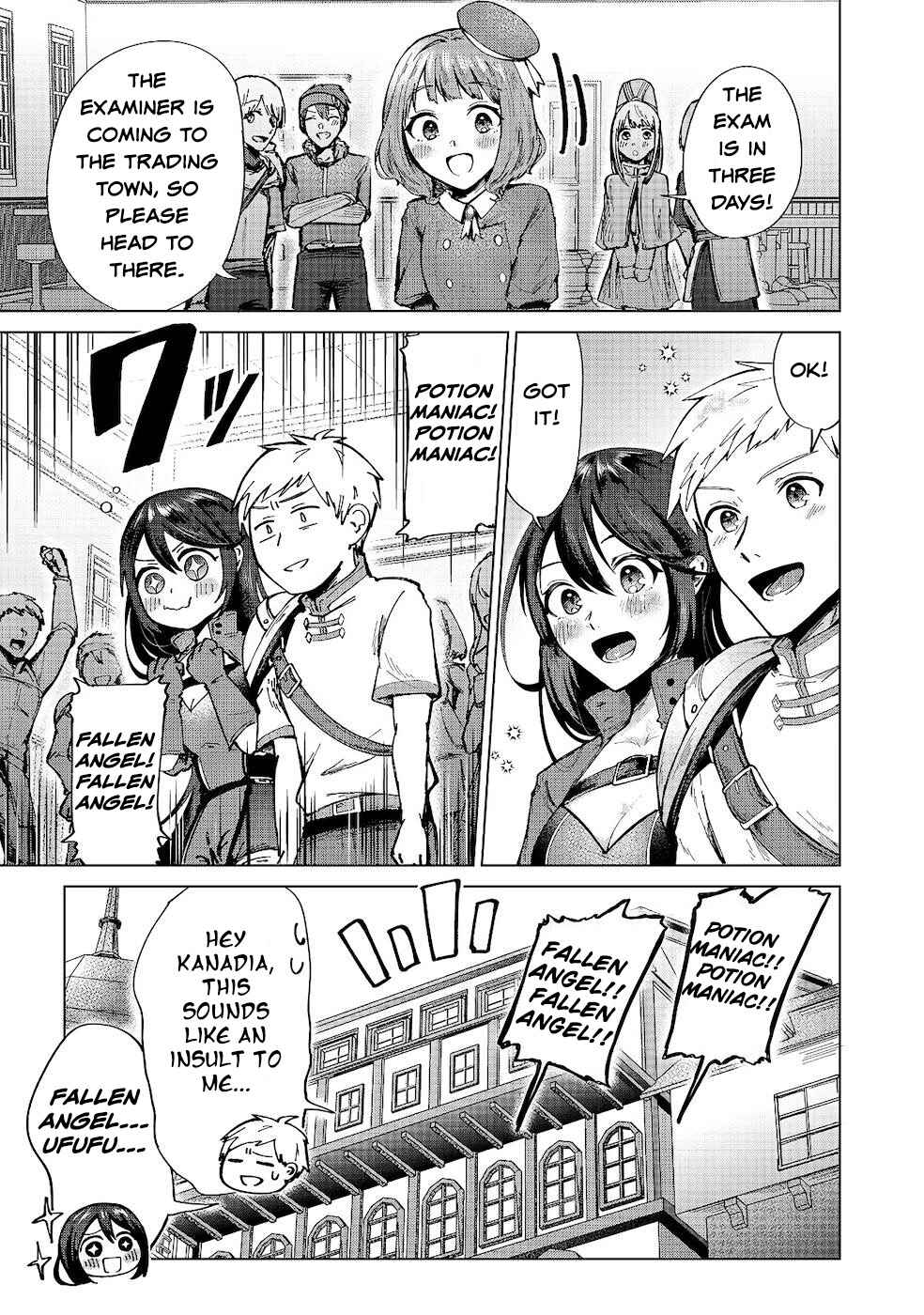 Page 23 Chapter 8 Potion wa 160 km/h de Nageru Mono! ~Item-gakari no Ore ga Bannou Kaifukuyaku o Touteki suru Koto de Saikyou no Boukensha ni Nariagaru!?~