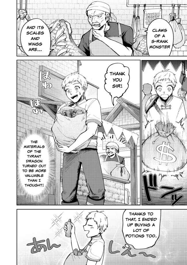 Page 4 Chapter 2 Potion wa 160 km/h de Nageru Mono! ~Item-gakari no Ore ga Bannou Kaifukuyaku o Touteki suru Koto de Saikyou no Boukensha ni Nariagaru!?~