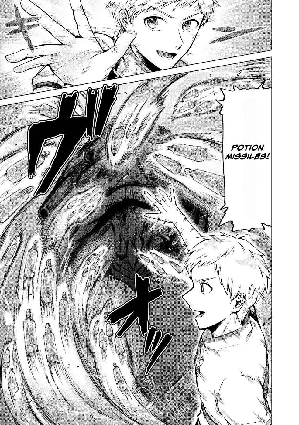 Page 15 Chapter 7 Potion wa 160 km/h de Nageru Mono! ~Item-gakari no Ore ga Bannou Kaifukuyaku o Touteki suru Koto de Saikyou no Boukensha ni Nariagaru!?~