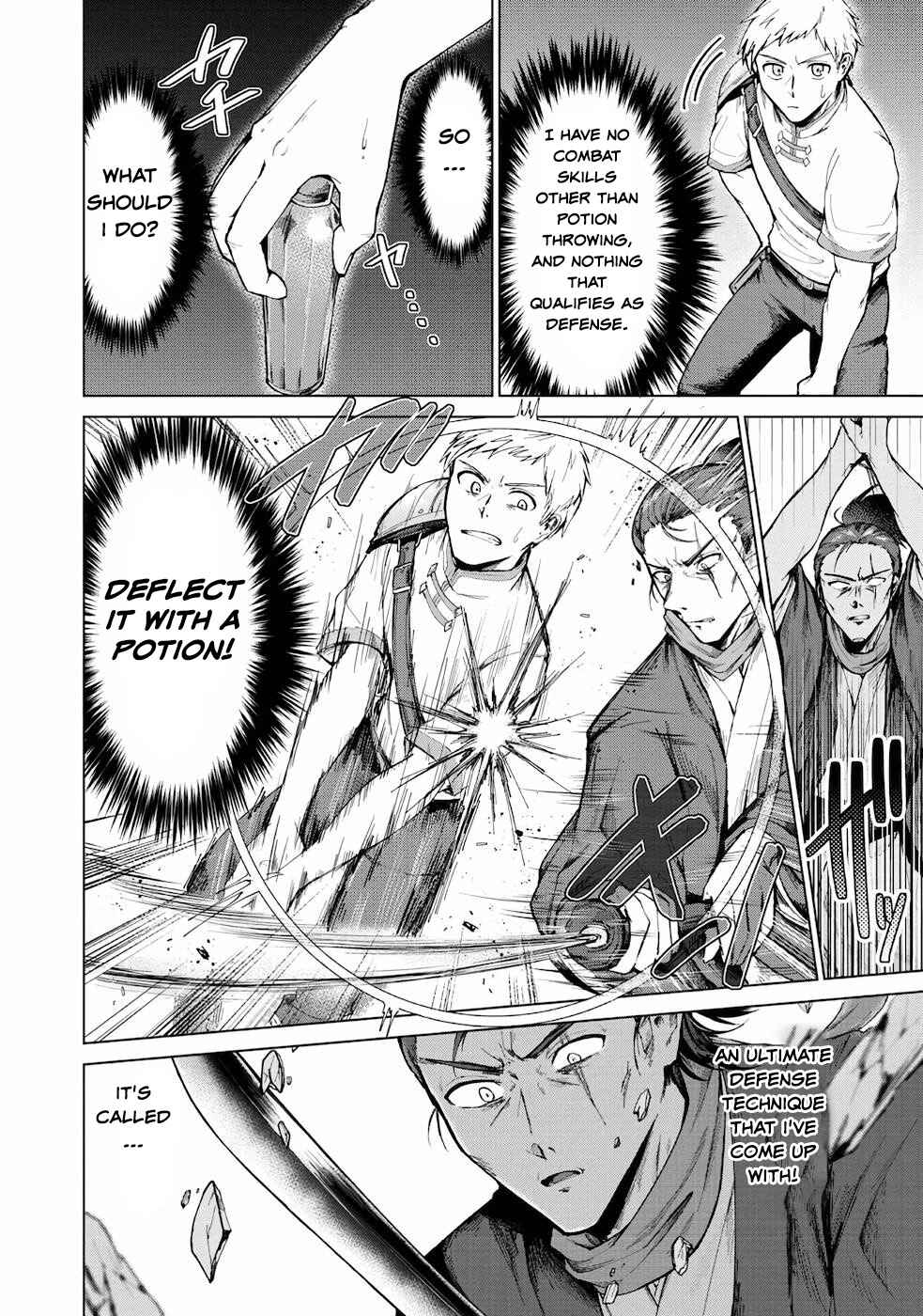 Page 9 Chapter 6 Potion wa 160 km/h de Nageru Mono! ~Item-gakari no Ore ga Bannou Kaifukuyaku o Touteki suru Koto de Saikyou no Boukensha ni Nariagaru!?~