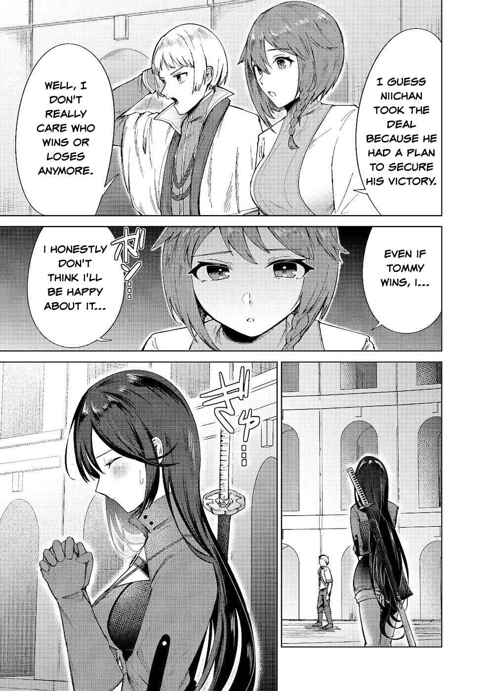 Page 13 Chapter 10 Potion wa 160 km/h de Nageru Mono! ~Item-gakari no Ore ga Bannou Kaifukuyaku o Touteki suru Koto de Saikyou no Boukensha ni Nariagaru!?~