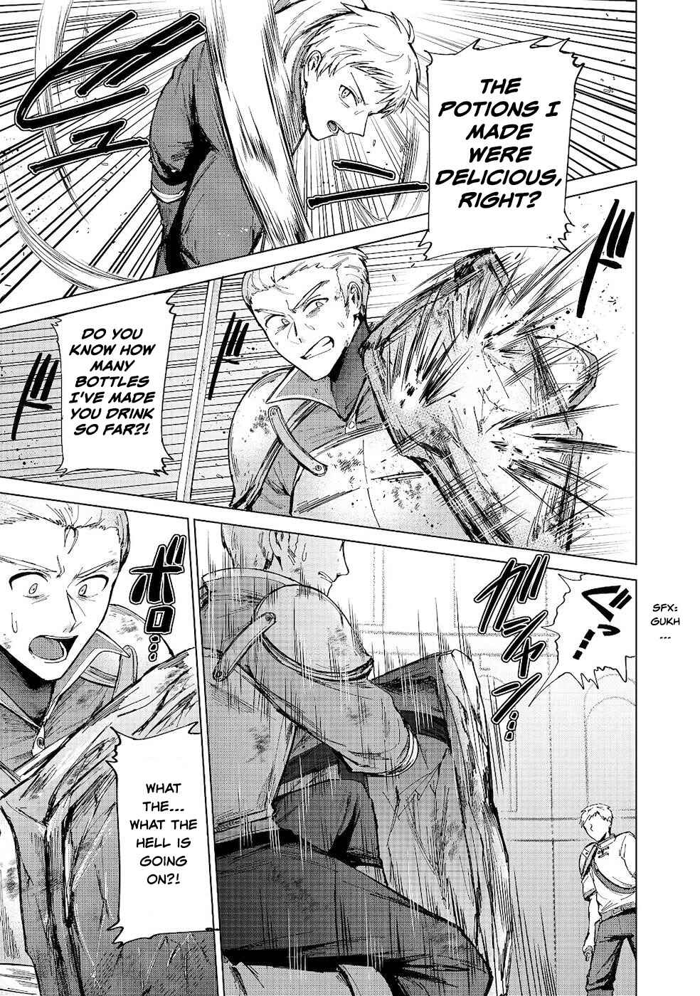 Page 19 Chapter 10 Potion wa 160 km/h de Nageru Mono! ~Item-gakari no Ore ga Bannou Kaifukuyaku o Touteki suru Koto de Saikyou no Boukensha ni Nariagaru!?~