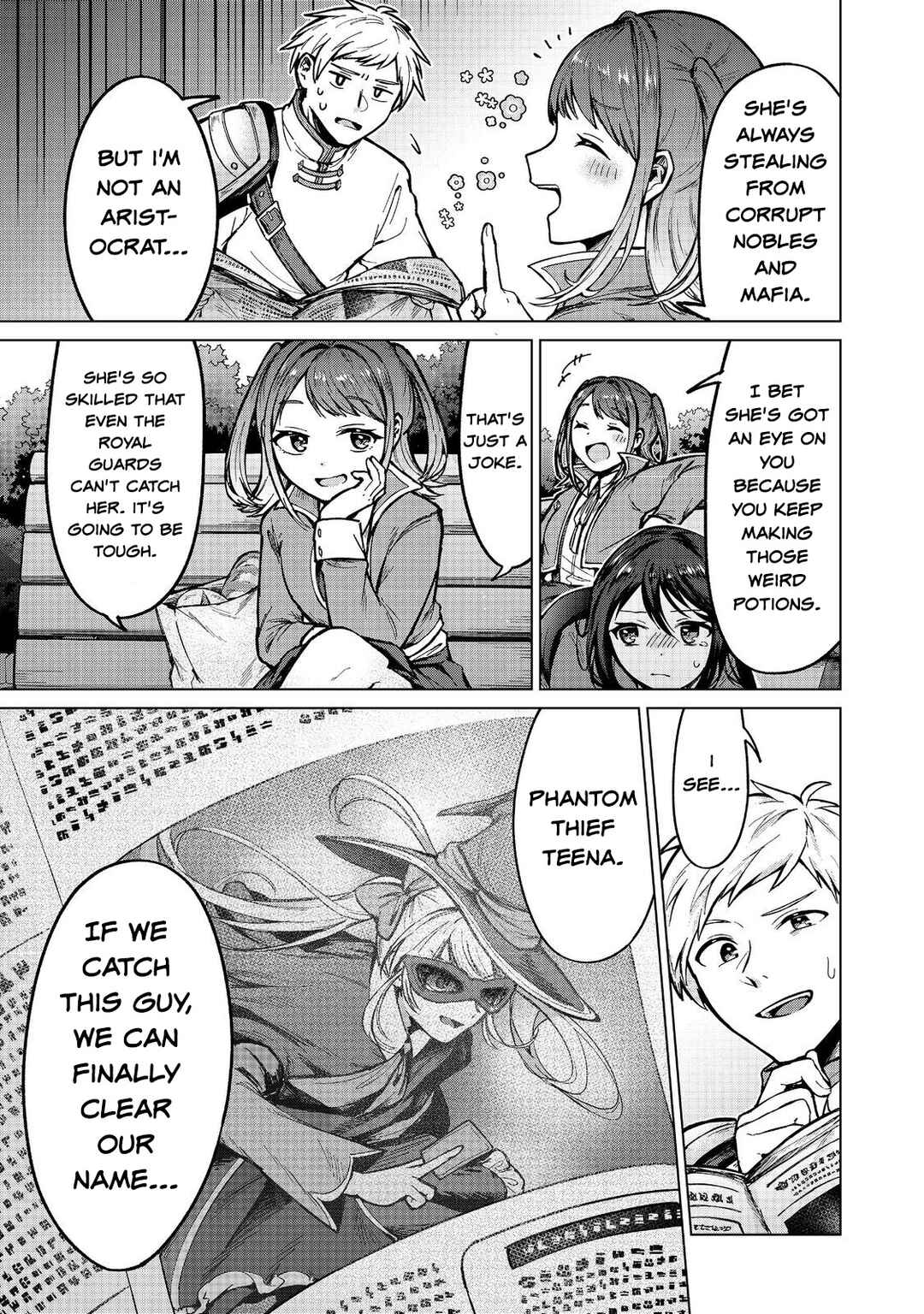 Page 31 Chapter 15 Potion wa 160 km/h de Nageru Mono! ~Item-gakari no Ore ga Bannou Kaifukuyaku o Touteki suru Koto de Saikyou no Boukensha ni Nariagaru!?~