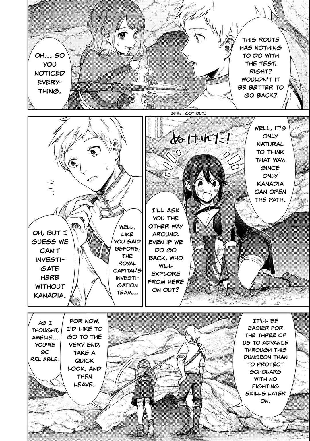 Page 14 Chapter 12 Potion wa 160 km/h de Nageru Mono! ~Item-gakari no Ore ga Bannou Kaifukuyaku o Touteki suru Koto de Saikyou no Boukensha ni Nariagaru!?~