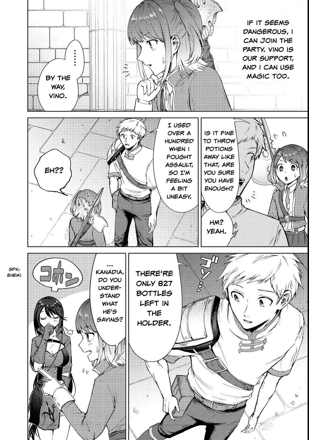 Page 8 Chapter 12 Potion wa 160 km/h de Nageru Mono! ~Item-gakari no Ore ga Bannou Kaifukuyaku o Touteki suru Koto de Saikyou no Boukensha ni Nariagaru!?~