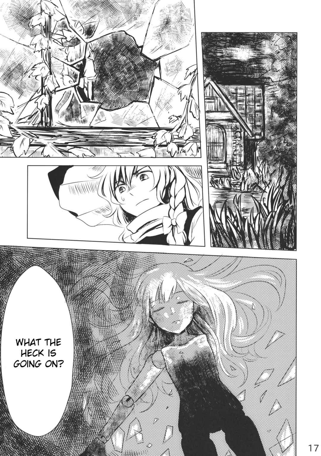 Page 16 Chapter Unknown_0de7 Touhou - Marisa to Alice no Fushin na Ningyou (Doujinshi)