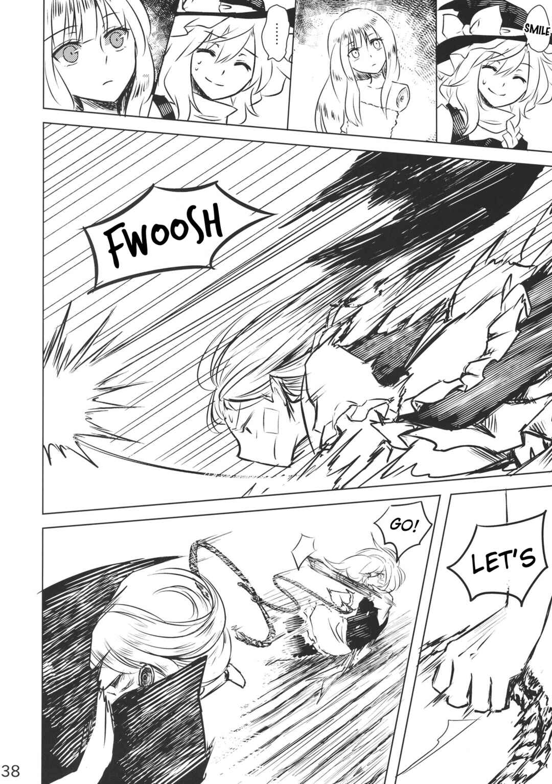 Page 37 Chapter Unknown_0de7 Touhou - Marisa to Alice no Fushin na Ningyou (Doujinshi)