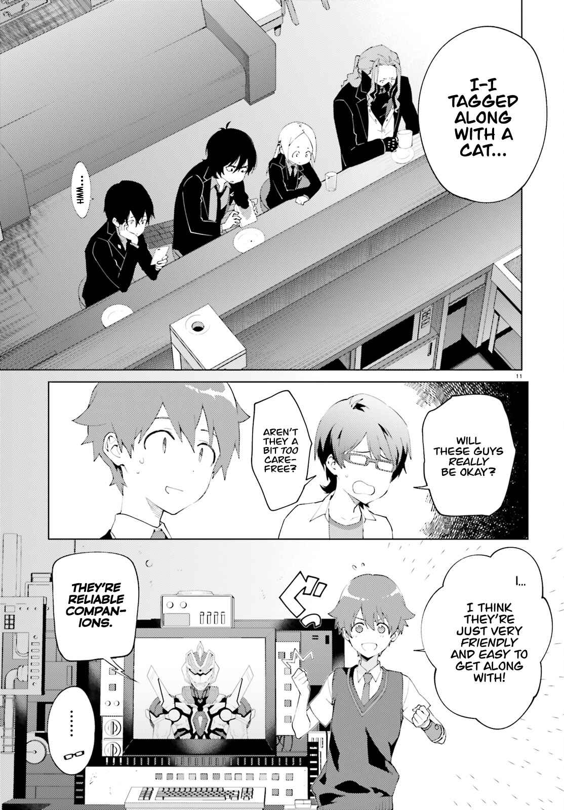 Page 9 Chapter 1 SSSS.GRIDMAN: Shinseiki Chuugakusei Nikki
