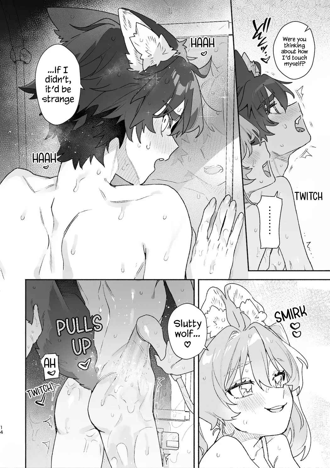 Page 15 Chapter Unknown_b8b0 Otoko ga Uke - Rabbit-chan X Wolf-kun 2