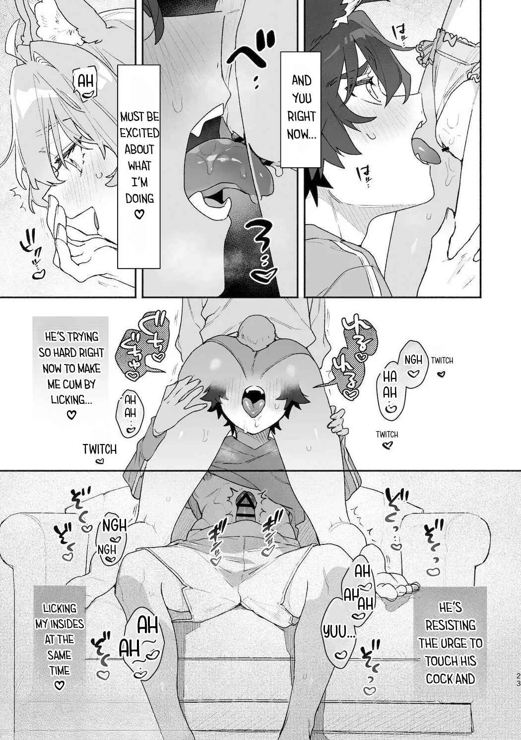 Page 24 Chapter Unknown_b8b0 Otoko ga Uke - Rabbit-chan X Wolf-kun 2