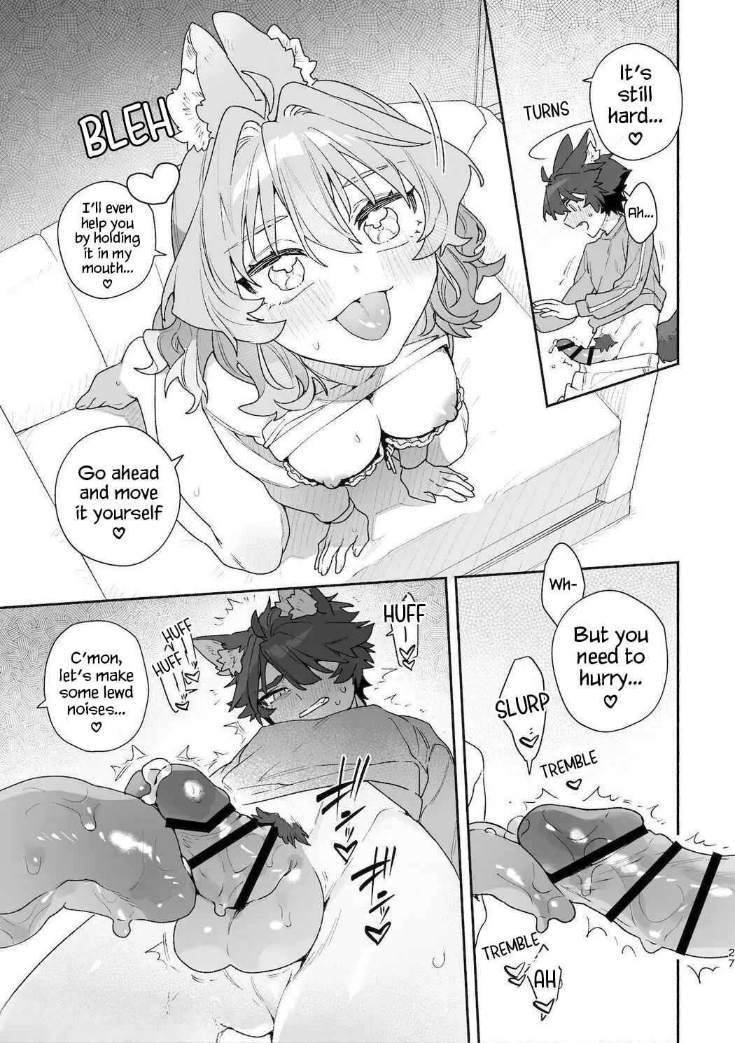 Page 28 Chapter Unknown_b8b0 Otoko ga Uke - Rabbit-chan X Wolf-kun 2