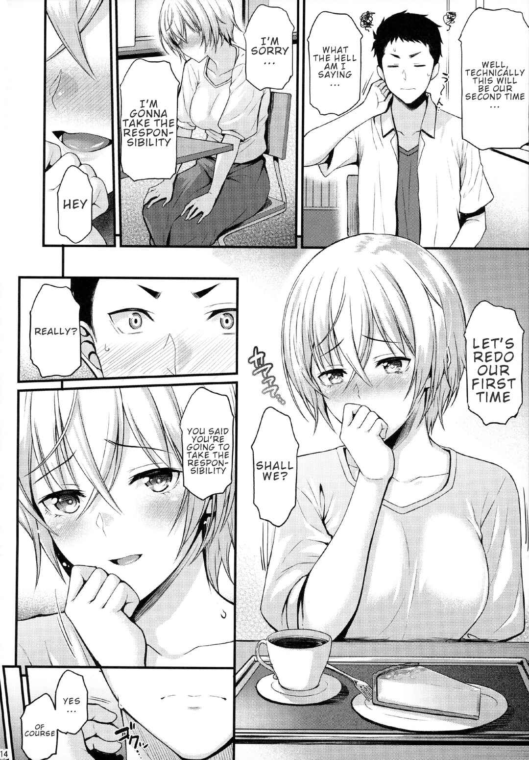 Page 13 Chapter Unknown_f954 Itoshi no Senpai to Mou Ichido Hajimete wo