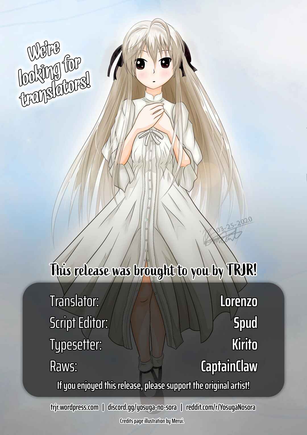 Page 7 Chapter 8 Yosuga no Sora Anthology