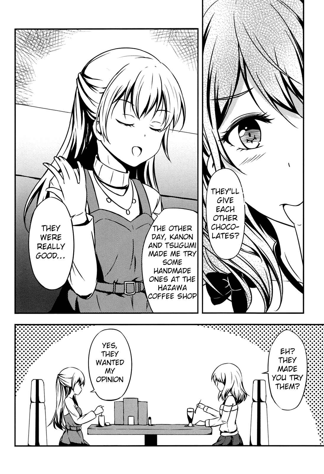 Page 4 Chapter Unknown_1eb3 BanG Dream! - Miss you Want you Like you (Doujinshi)