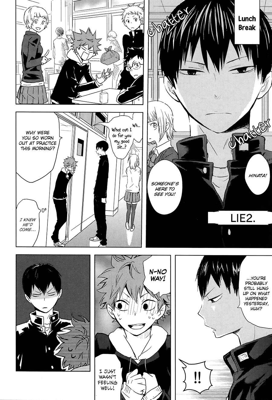 Page 19 Chapter 1 Haikyuu!! - Usotsuki Canon (Doujinshi)