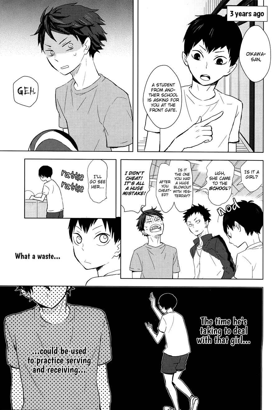 Page 36 Chapter 1 Haikyuu!! - Usotsuki Canon (Doujinshi)