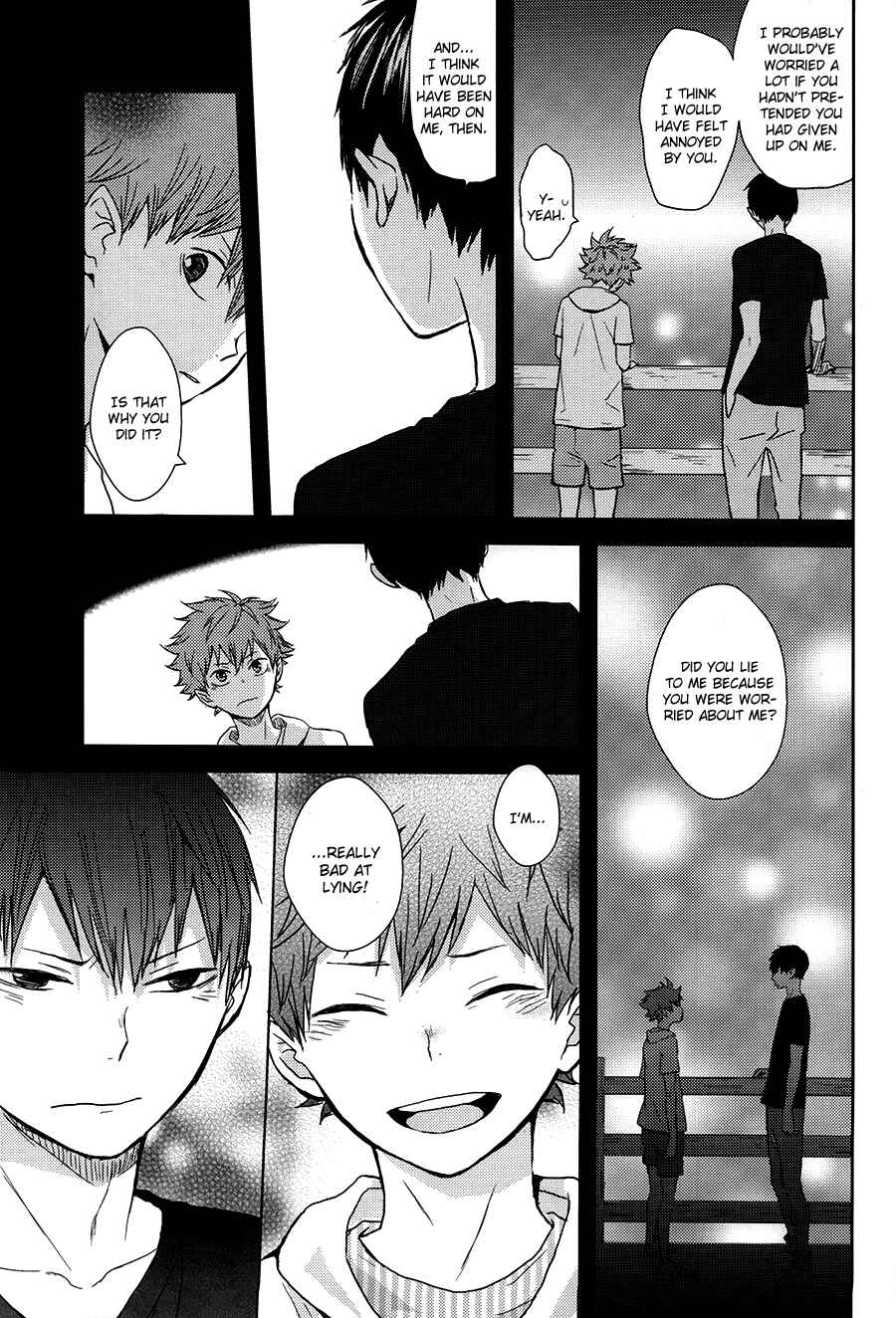 Page 35 Chapter 2 Haikyuu!! - Usotsuki Canon (Doujinshi)